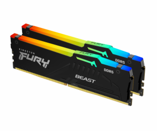 Kingston FURY Beast RGB - DDR5 - sada - 64 GB: 2 x 32 GB ...