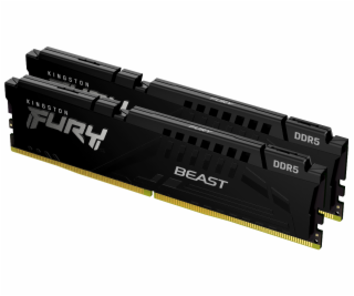 Kingston FURY Beast EXPO/DDR5/64GB/5600MHz/CL36/2x32GB/Black