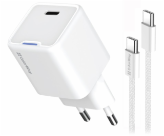 COLORWAY 1x USB-C/ síťová nabíječka/ GaN/ PD/ PPS/ 30W/ V...