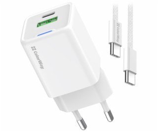 COLORWAY 1x USB-C/ síťová nabíječka/ GaN/ PD/ PPS/ QC/ 35...