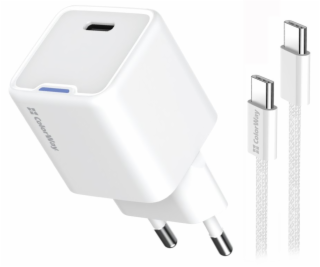 COLORWAY 1x USB-C/ síťová nabíječka/ GaN/ PD/ PPS/ 35W/ V...