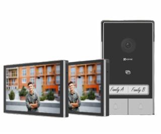 EZVIZ chytrý domácí interkom HP7 2-Family Kit-EU