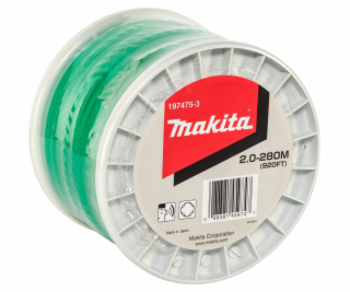 Makita 197475-3 Mähfaden 2mm x 280 m grün