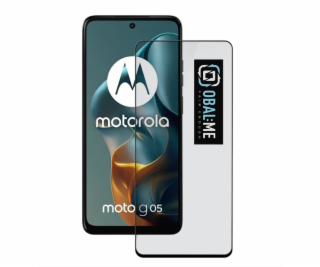 OBAL:ME 5D Tvrzené Sklo pro Motorola G05/E15 Black