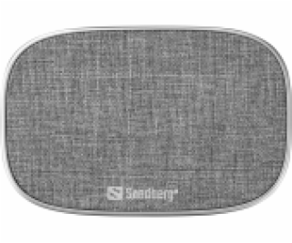 Sandberg SleekPad bezdrátová nabíjecí podložka 15W, šedá