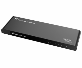 XtendLan HDMI distribucní rozbocovac, 1 vstup / 8 výstupy...