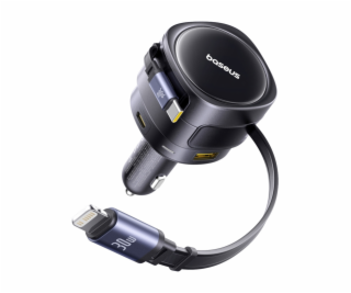 Baseus Enjoyment Max nabíječka do auta s USB-C+Lightning ...