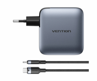 Napájecí nabíječka Vention 3x USB-C, 1x USB-A, (100W/100W...