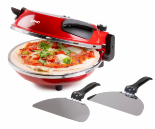 Pizza pec na čerstvou pizzu - červená - DOMO DO9284PZ