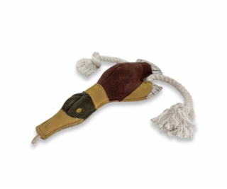 PafDog® Kačer Larry z kůže a juty 45cm