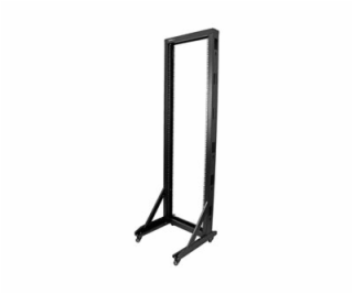 StarTech.com 42U Mobile Open Frame Network Rack with Whee...