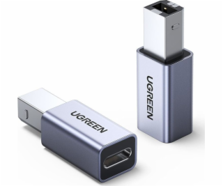 Ugreen adapter przejściówka USB Typ C-USB Typ B (szary)