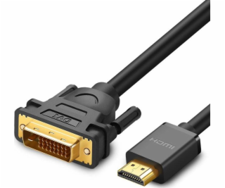 Ugreen kabel HD106 DVI 24+1 pin/HDMI FHD 60Hz 1,5 m (černý)