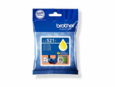 Brother LC521Y - Žlutá - originální - pillow pack - inkoustová cartridge - pro Brother DCP-J1260W, DCP-J1310DW
