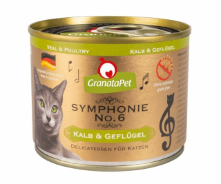 GRANATAPET Symphonie  No.6 Veal and poultry - mokré krmiv...
