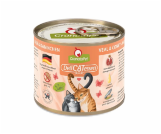 GRANATAPET DeliCATessen Veal and coney - mokré krmivo pro...