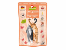 GRANATAPET DeliCATessen Veal and coney - mokré krmivo pro kočky - 85g