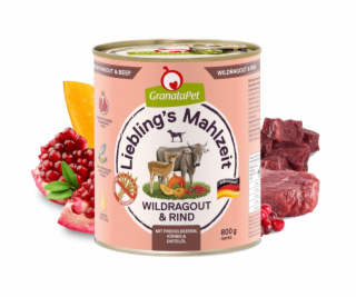 GRANATAPET Liebling s Mahlzeit Vension ragout and beef - ...