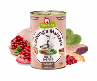 GRANATAPET Liebling s Mahlzeit Duck and goose - vlhké krm...