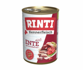 RINTI Kennerfleisch Duck - vlhké krmivo pro psy - 400g