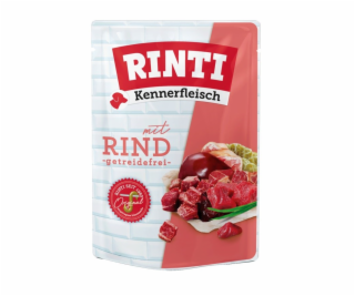 RINTI Kennerfleisch Beef - vlhké krmivo pro psy - 400g