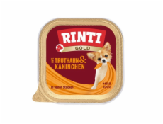 RINTI Gold Mini Turkey with rabbit - vlhké krmivo pro psy - 100g