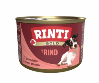 RINTI Gold Beef - vlhké krmivo pro psy - 185g