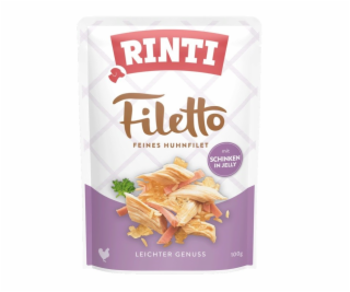 RINTI Filetto Chicken fillet with ham - vlhké krmivo pro ...