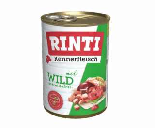 RINTI Kennerfleisch Venison - vlhké krmivo pro psy - 400g