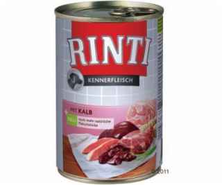 RINTI Kennerfleisch Veal - vlhké krmivo pro psy - 400g