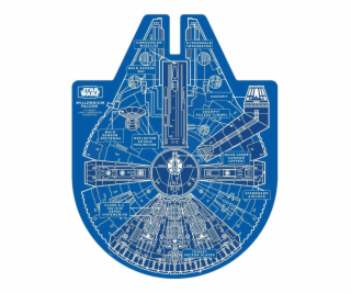 Puzzle Ridley s Games Star Wars Millennium Falcon 1000 dílků