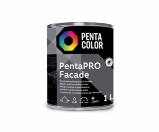 Barva Pentacolor Pentapro Facade, bílá, 1l