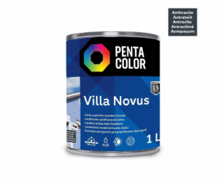 Fasádní barva Pentacolor Villa Novus, antracit, 1l
