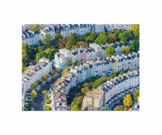Galison Puzzle Grey Malin Notting Hill 1000 dílků