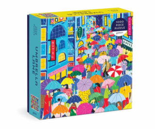 Galison Puzzle Deštníková ulička 1000 dílků