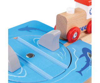 Bigjigs Rail Vír se žraloky