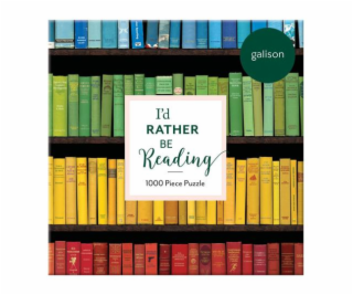 Galison Puzzle Raději bych si četl 1000 dílků