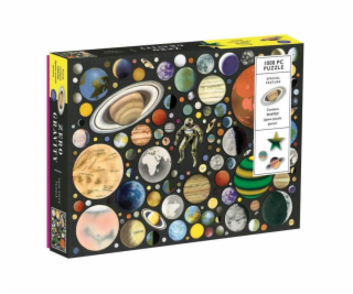 Galison Puzzle Nulová gravitace 1000 dílků