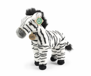 Rappa Plyšová zebra stojící 30 cm ECO-FRIENDLY
