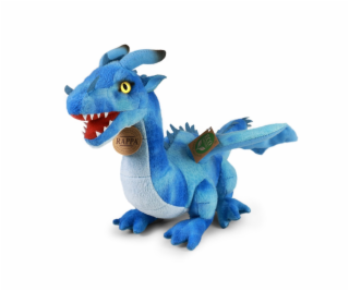 Rappa Plyšový drak 40 cm modrý ECO-FRIENDLY