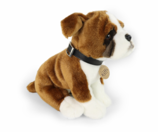 Rappa Plyšový pes boxer 27 cm ECO-FRIENDLY