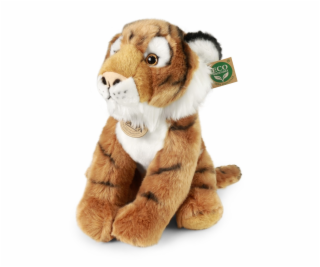 Rappa Plyšový tygr sedící 30 cm ECO-FRIENDLY