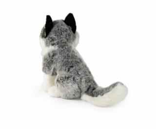 Rappa Plyšový pes husky sedící 30 cm ECO-FRIENDLY
