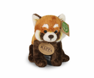 Rappa Plyšová panda červená 18 cm ECO-FRIENDLY