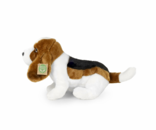 Rappa Plyšový basset 32 cm ECO-FRIENDLY