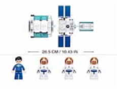 Sluban Space M38-B1201 Řídící modul základní stanice Dream Space
