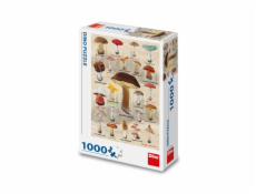 Dino Puzzle Houby koláž 1000 dílků