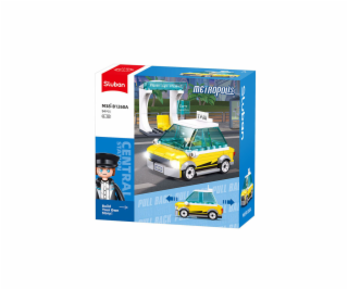 Sluban Metropolis M38-B1260A Žlutý taxík