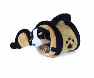 Rappa Plyšový pes Bernský salašnický v přepravce 15 cm EC...