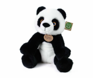 Rappa Plyšová panda sedící 27 cm ECO-FRIENDLY